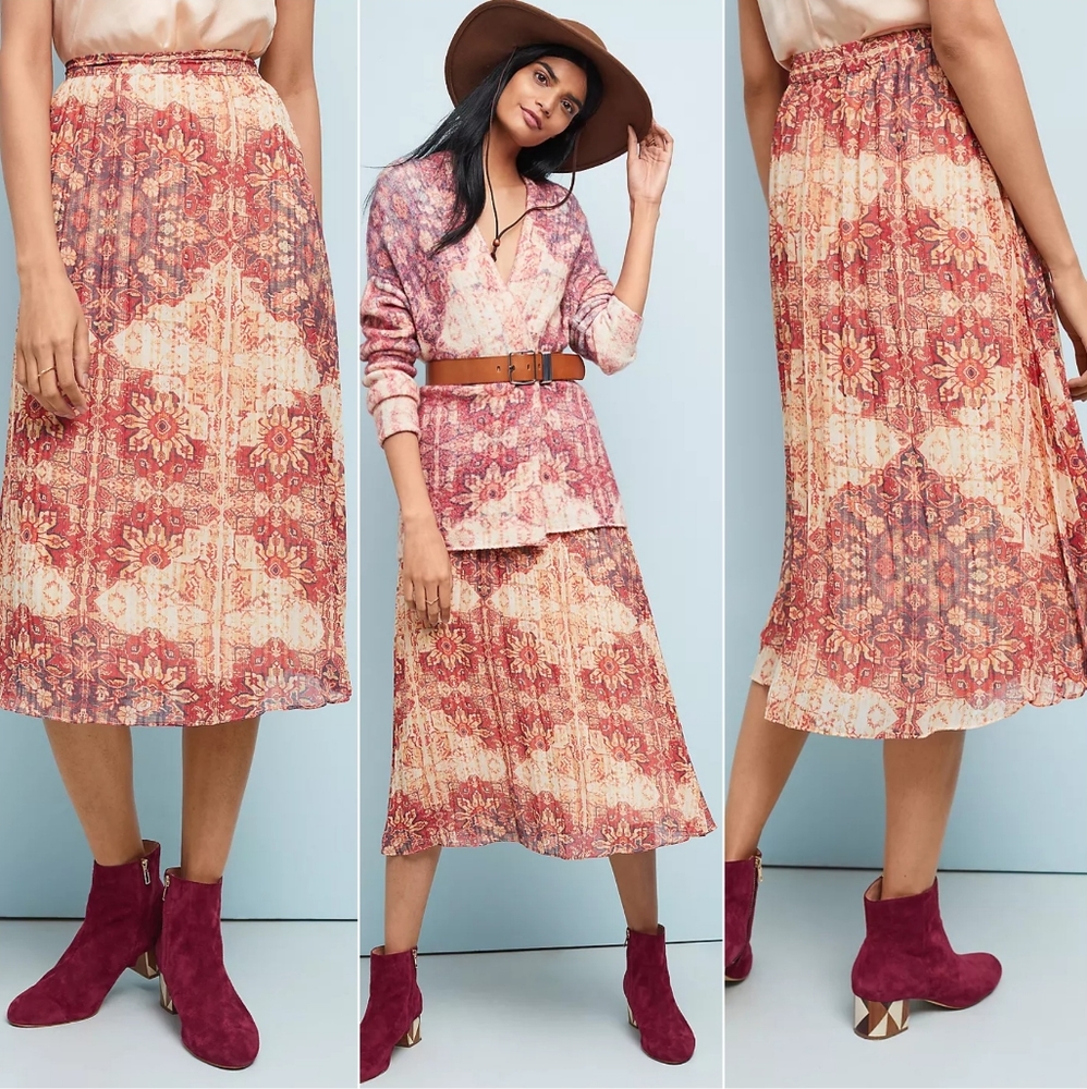 🆕Anthropologie •Akemi + Kin• Laurel Canyon •A-Line Skirt• XSP or 00 - Picture 3 of 6